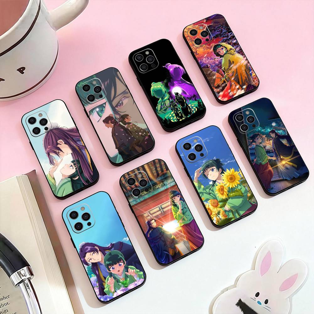 T-The A-Apothecary Diaries Maomao Phone Case Silicone Soft For IPhone 17,16,15,14,13,12,11,XS,Plus Pro Max