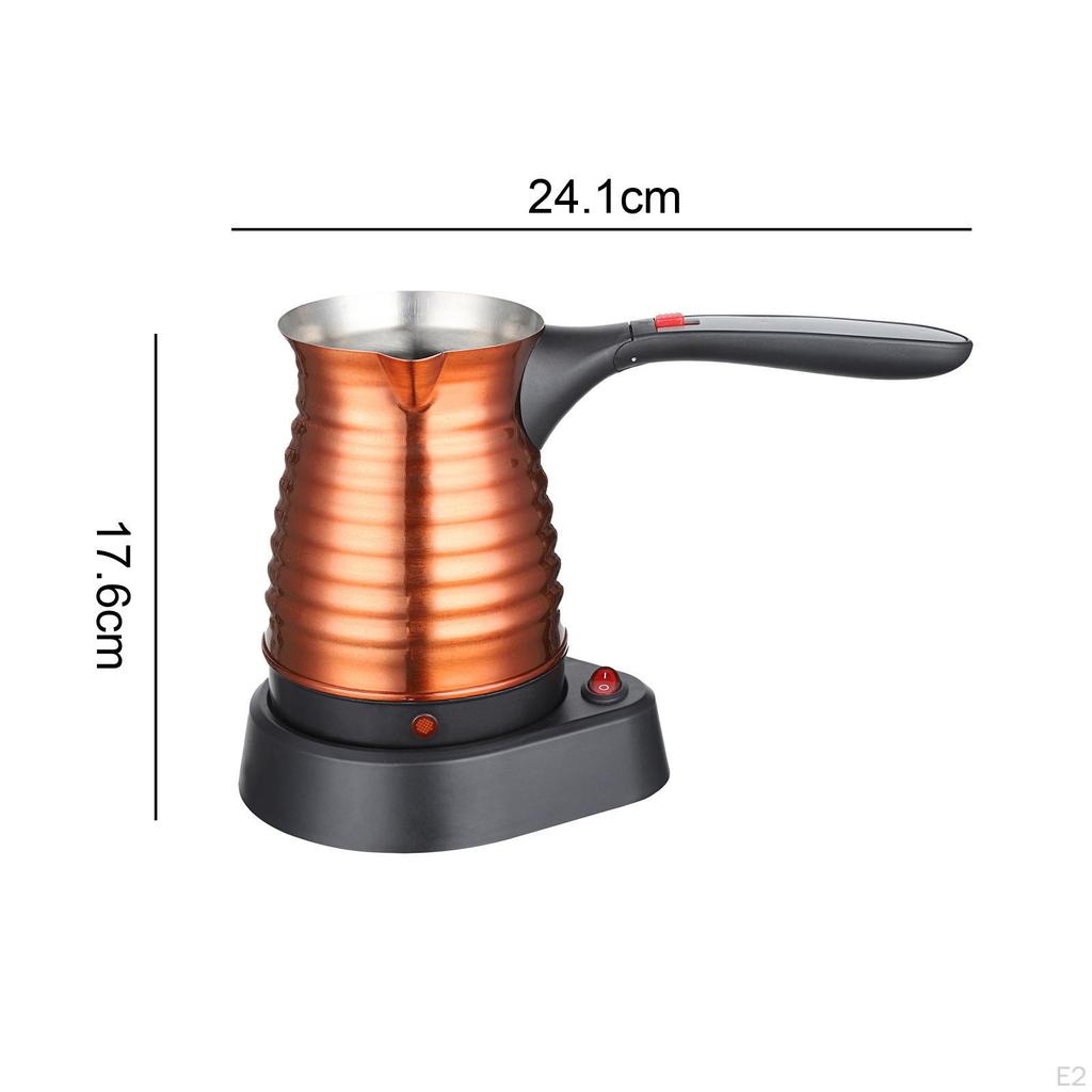 17oz Electric Coffee Pot Maker Water Kettle for Household Bar Kitchen