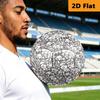 2NE1 Forever: Icons Music Style football Suitable for both training and competition No. 5 football Wear-resistant and slip-resistant Outdoor sports