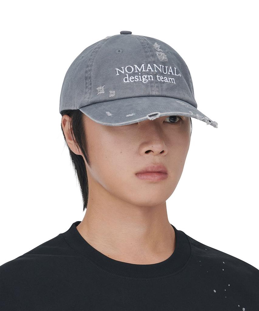 Кепка D.T. Nomaenyueol 261 - Стиранный серый