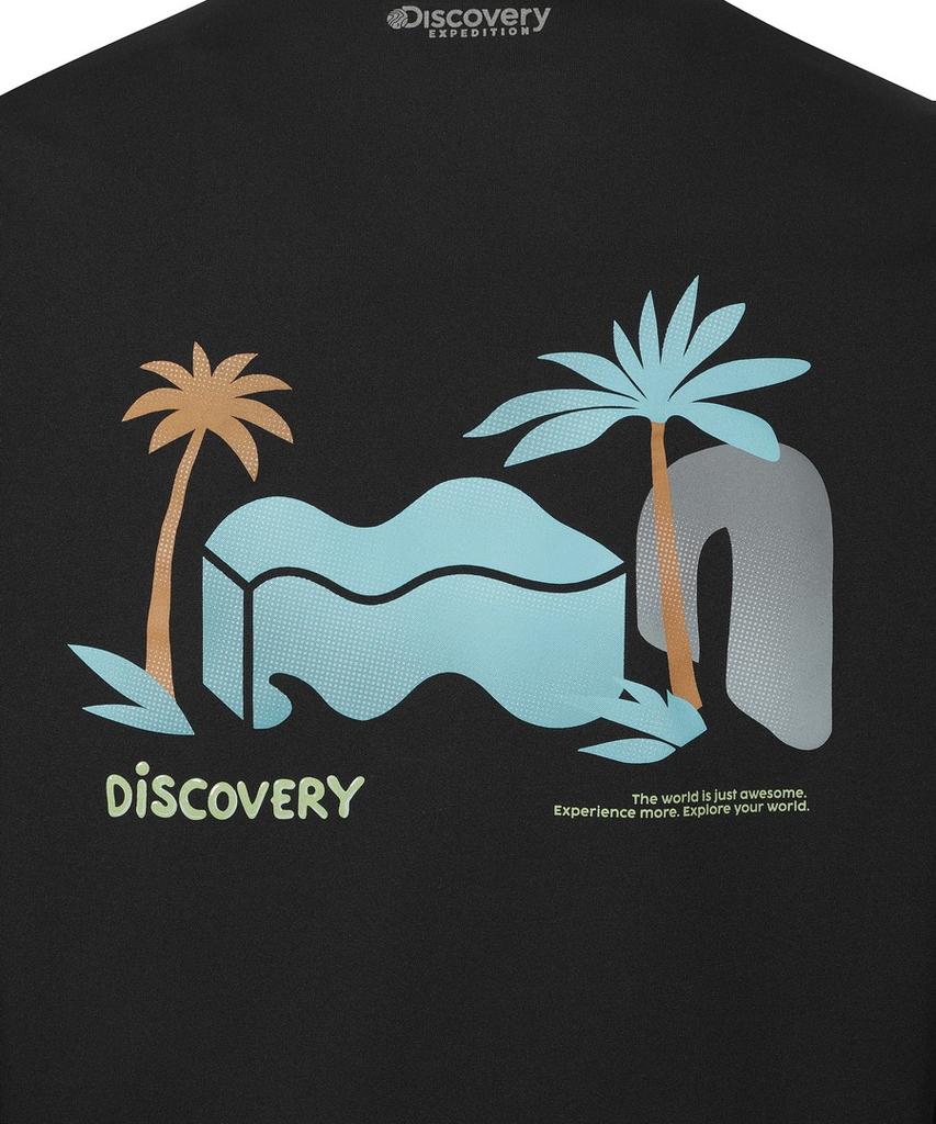 DISCOVERY EXPEDITION Hot Summer Women'S White Graphic Long Sleeve Water T-Shirt (Black)