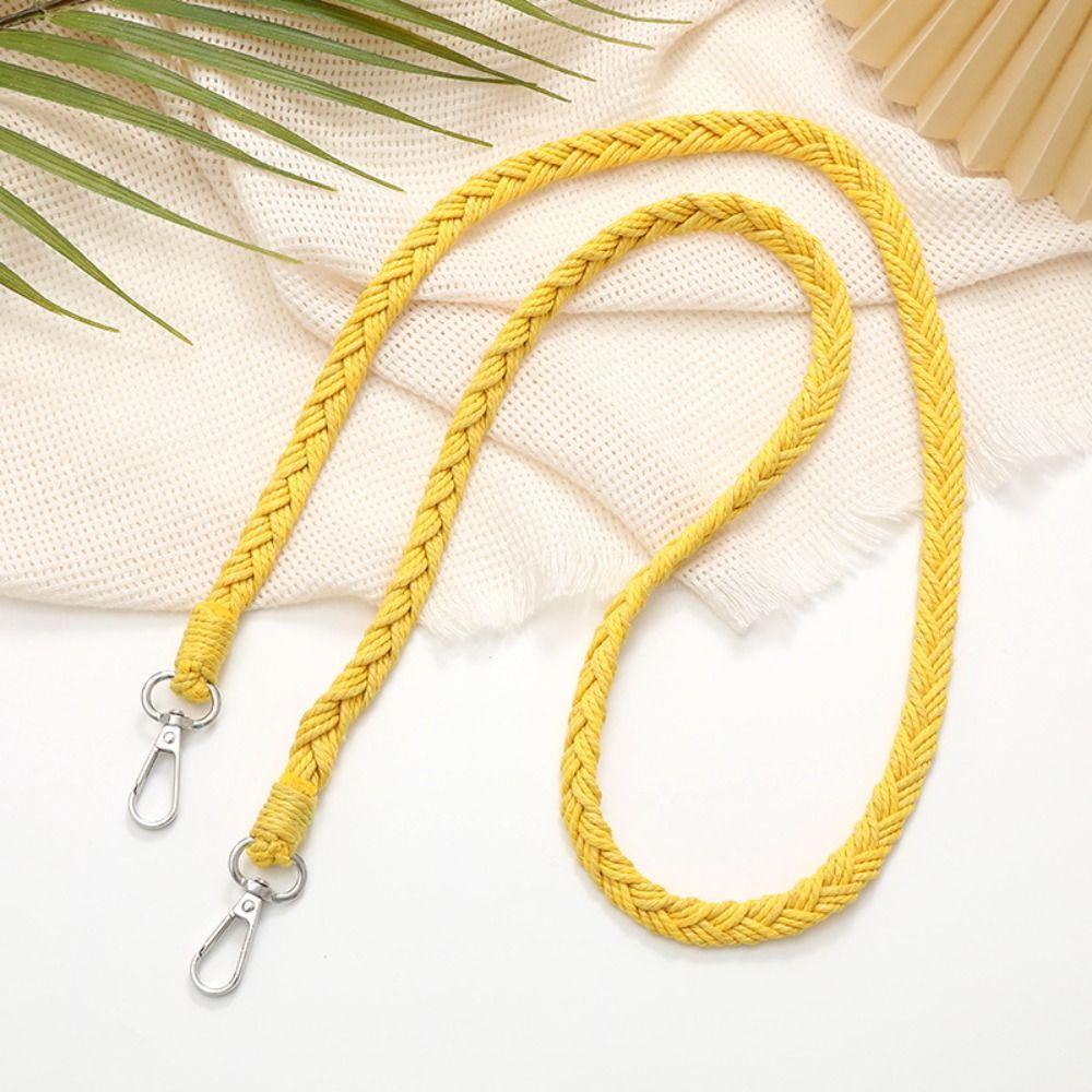 Модный плетеный ремешок ручной работы для наплечной сумки кроссбоди, сменный аксессуар для сумки, пояс, шнурок для телефона против потери, подвесная веревка
