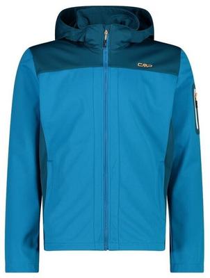 Куртка CMP Light Softshell Jacket with Detachable Hood (39A5027) Man Jacket Zip Hood (39A5027) reef-deep lake
