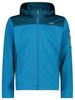 Куртка CMP Light Softshell Jacket with Detachable Hood (39A5027) Man Jacket Zip Hood (39A5027) reef-deep lake
