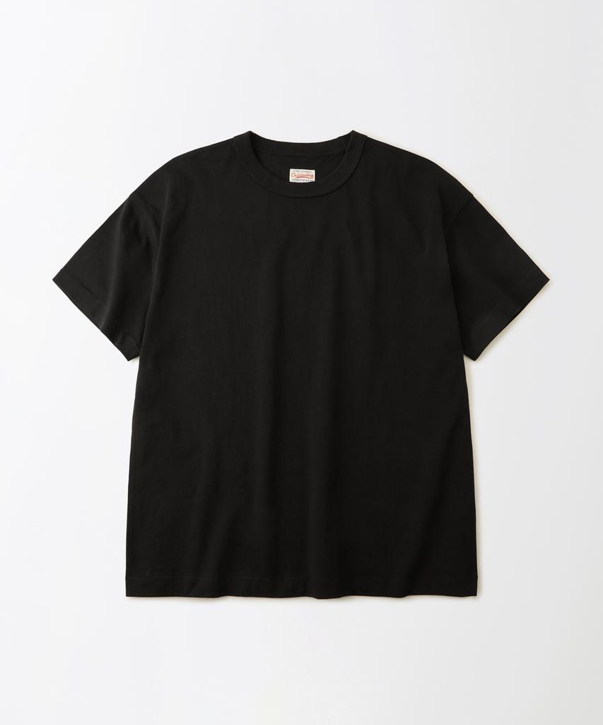 OUTSTANDING [2Pack] Crop Fit Half Sleeve Tee_Off White/Black