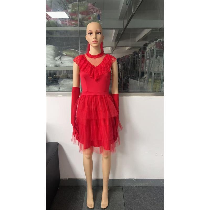 Трансграничный мастер преступного мира Лидия косплей сетчатое платье Хэллоуин косплей сценический костюм невесты