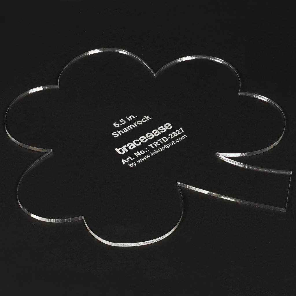 Traceease 1 шт. шаблон для лоскутных аппликаций в форме трилистника 6,5 дюймов DIY швейные лоскутные шаблоны для квилтинга-толщина 1 8 дюймов