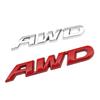 3D Metal AWD Letters Car Rear Trunk Fender Emblem Badge Sticker for Honda CR-V HR-V Pilot Passport Ridgeline Accessories air256