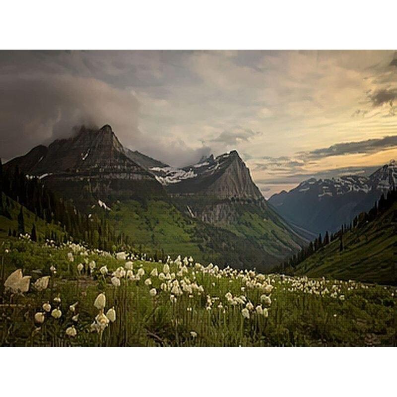 5d Diy Полная круглая алмазная картина Пейзаж Diy Алмазная вышивка крестом Украшение для дома