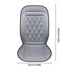 Зимняя греющая подушка на автомобильное сиденье Автомобильный нагревательный коврик 12 В Чехол на сиденье водителя автомобиля с подогревом