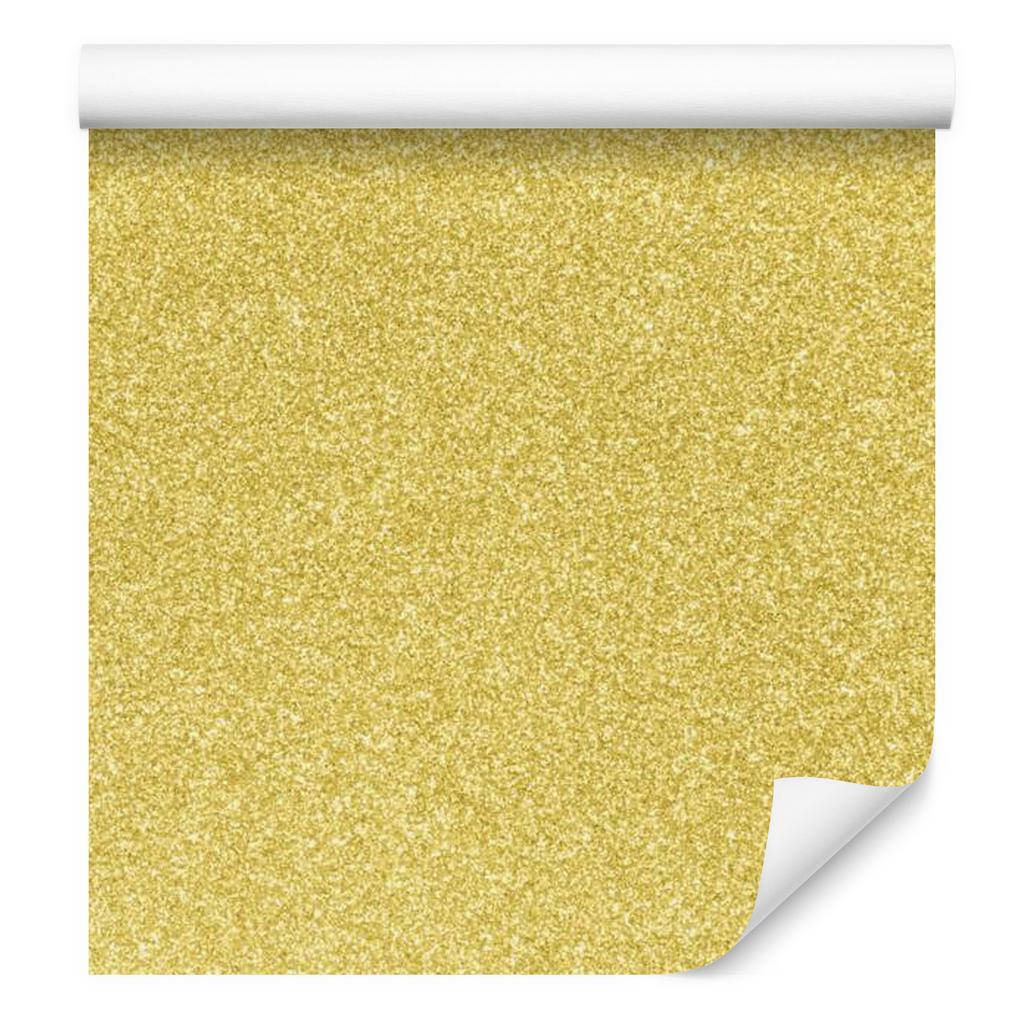 Yellow and cream glitter wallpaper for living room and bedroom 50x1000