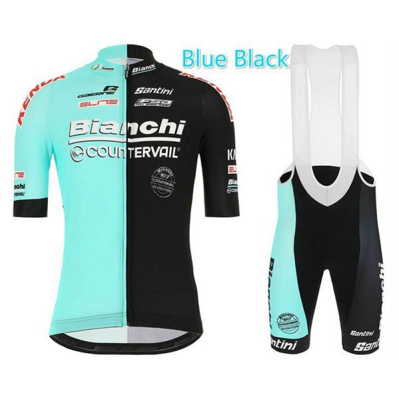 Mens Short Sleeve Cycling Jersey Set Pro Team Style Road Bike Quick Dry Breathable Performance Wear