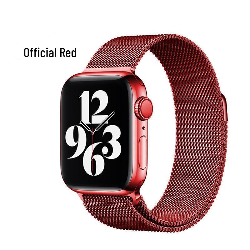 Совместимый миланский металлический магнитный ремешок для Apple Watch S11/10
