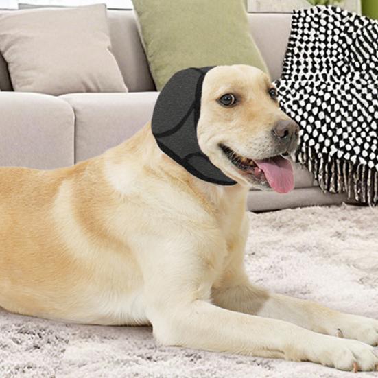 Наушники для собак No Shake Ear Wrap эластичные водонепроницаемые наушники для защиты ушей от гематомы купание сушка плавание шум снятие беспокойства