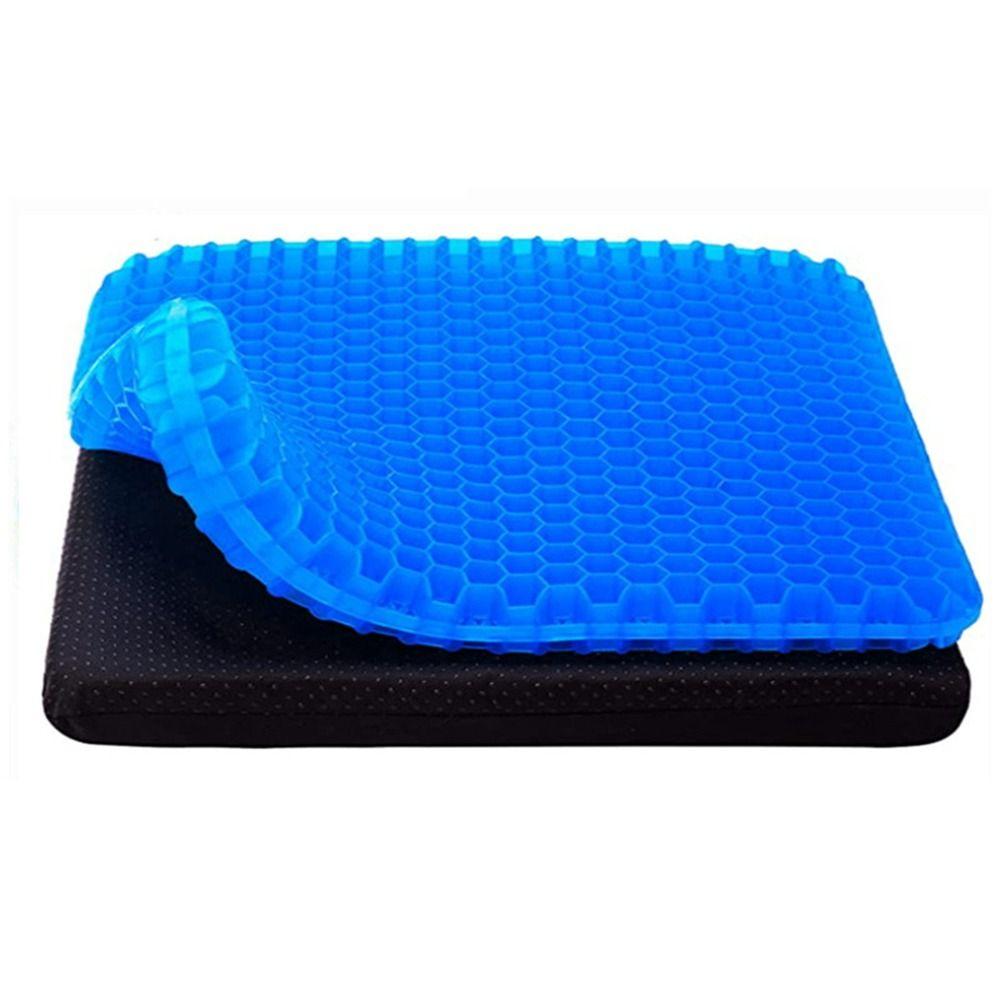 Foldable Honeycomb Gel Cushion Portable Chair Pad for Long Sitting Cooling Seat Pads Stadium