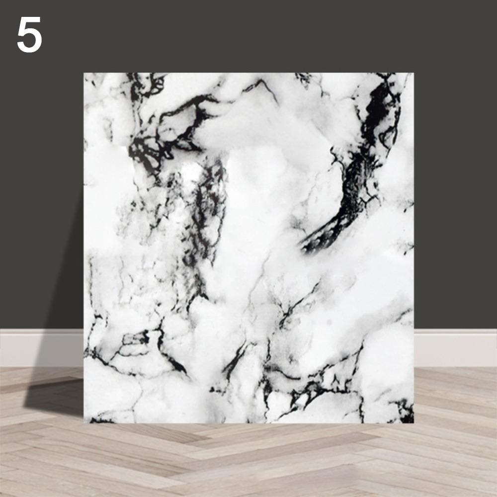 Waterproof Self Adhesive Tiles Floor Stickers 3D Wallpaper New Imitation Ceramic Wall Sticker