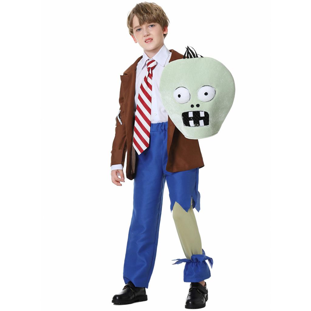 Plants Vs. Zombies Anthropomorphic Dolls, Parent-child Costumes, Girl Halloween Cosplay Stage Costumes