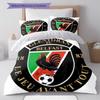 Glentoran Heart Bedding Quilt Set Quilt Cover Pillowcase Home Decoration Birthday Gift (1 * duvet cover + 2 * pillowcase, without core)