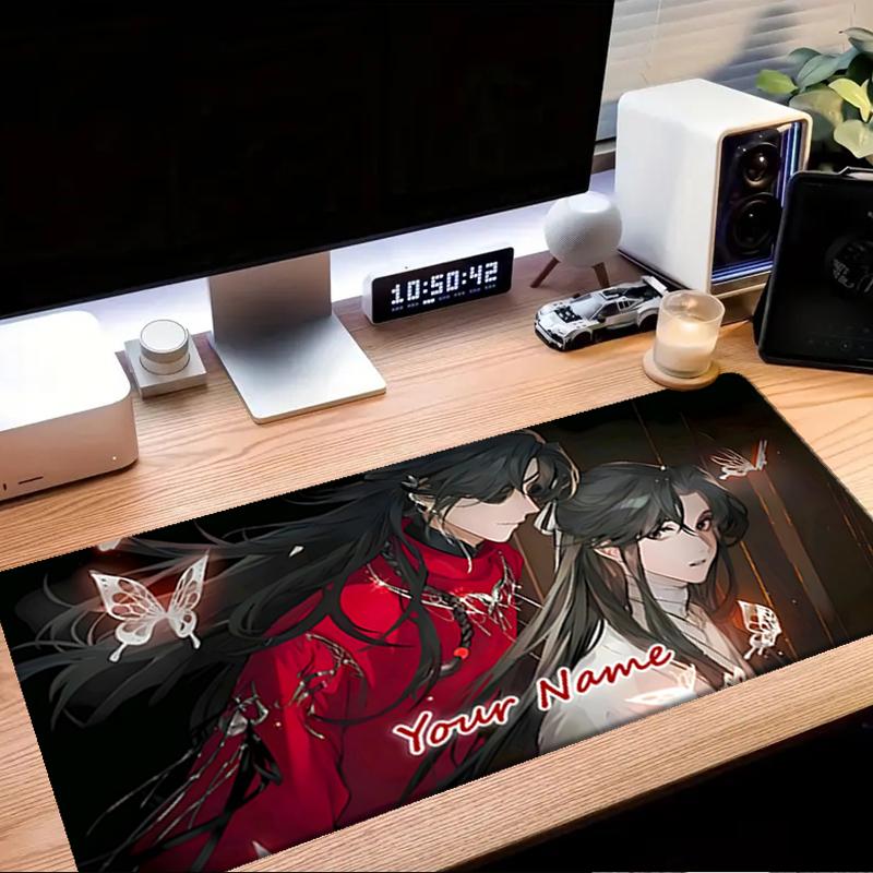 1PC Custom Name Butterfly Dreams Night Mouse pad, keyboard and mouse desk pad, for computer notebook Birthday Gift For Any Room Or Office