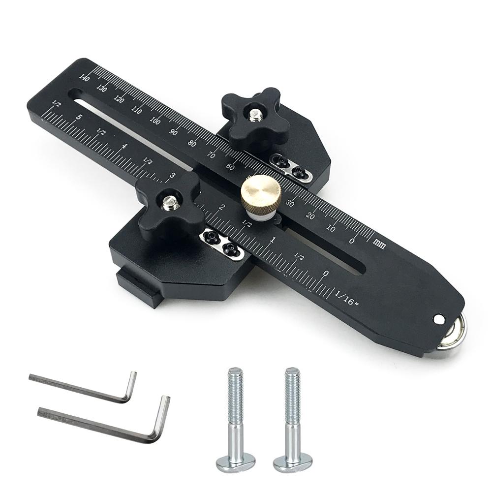 Безопасный стол для пилы приспособление для тонкого продольного реза для изготовления повторяющихся узких тонких полос подходит для 3/8" x 3/4" Т-образного паза деревообрабатывающие инструменты