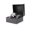 Protective Wristwatch Display Case PU Leather Travel Jewelry Organizer  for Men Gift