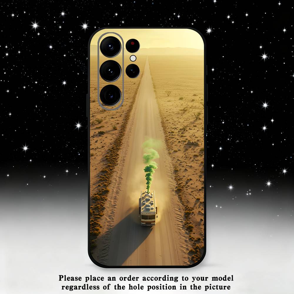 B-Breaking B-Bad TV Phone Case For Samsung S25,S24 Ultra,S20,S30 plus,S22 plus,S23,S30 Ultra 5G Silicone Black Shell