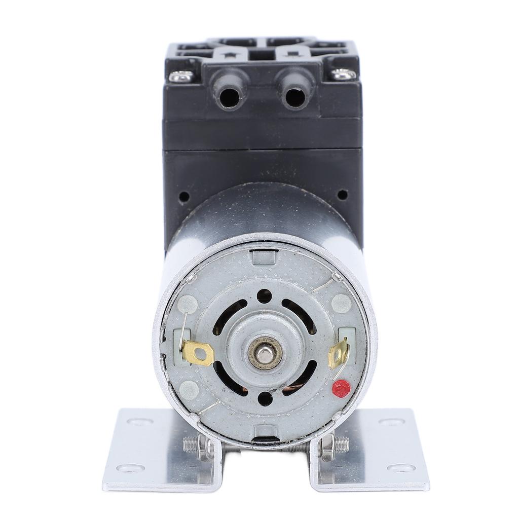 12V Vacuum Pump with Bracket 5L/min 65Kpa DC Motor Driven Negative Pressure Micro Pump for Electrica