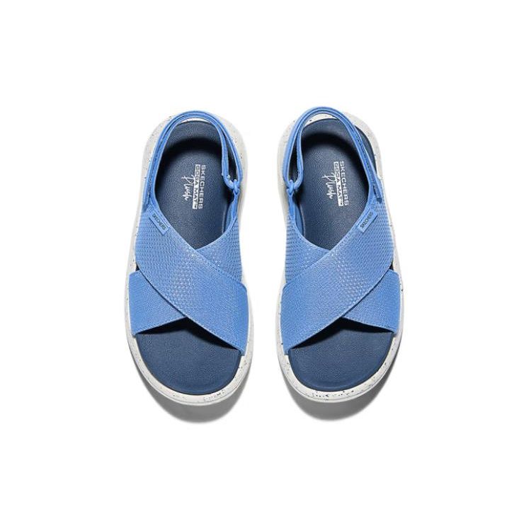 Skechers Женские пляжные сандалии для активного отдыха Синие 141514-BLU