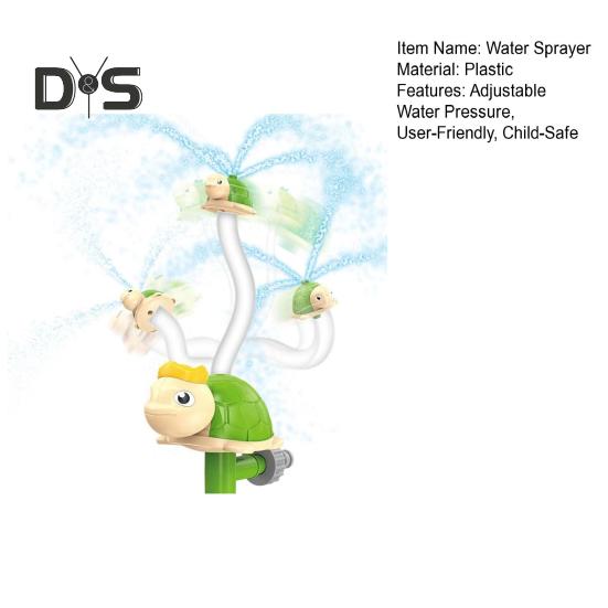 Водяной разбрызгиватель, регулируемый разбрызгиватель воды для детей, собак, осьминогов, летняя игрушка для игр с водой для сада и заднего двора