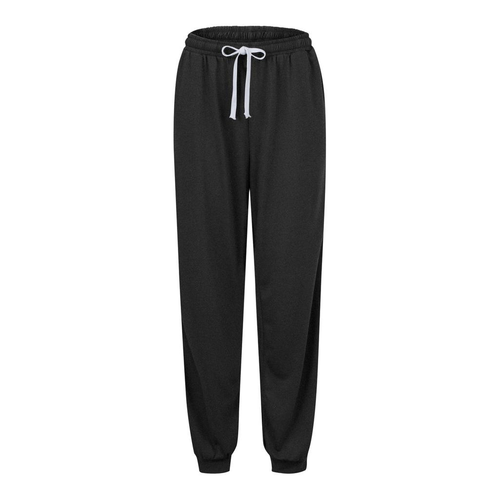 Женские однотонные повседневные джоггеры, легкие спортивные штаны с карманами на молнии, спортивные брюки для тренировок