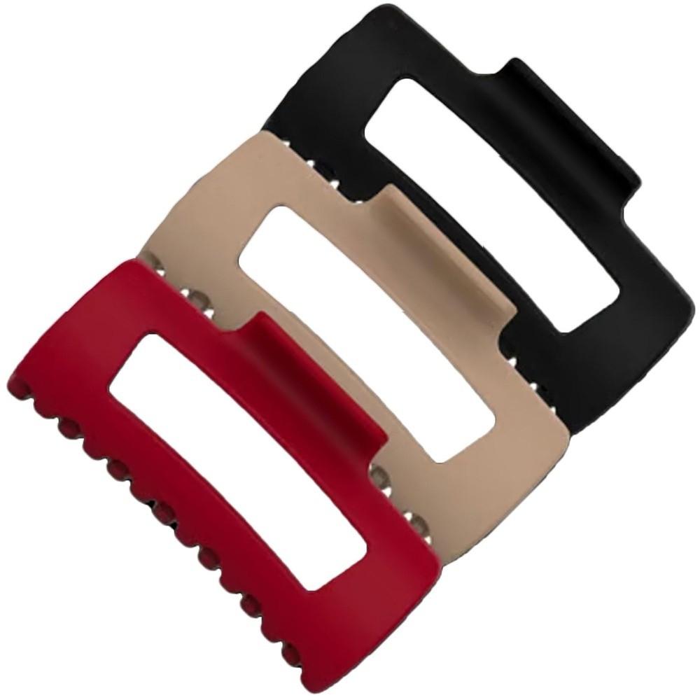 Comfortable Unsnappable Claw Clip Flexible Hair Clips Trendy Ponytail Hairpins For Women