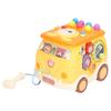 Bus Beat A Mole Toy Educational Sound Light Interactive Musical Learning Activity Cube Bus Toy for