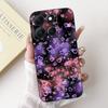 For Motorola Moto G86 Power Case Popular Flower Space Soft Black Silicone TPU Funda For Moto G86 Power 2025 Bumper G86Power Case