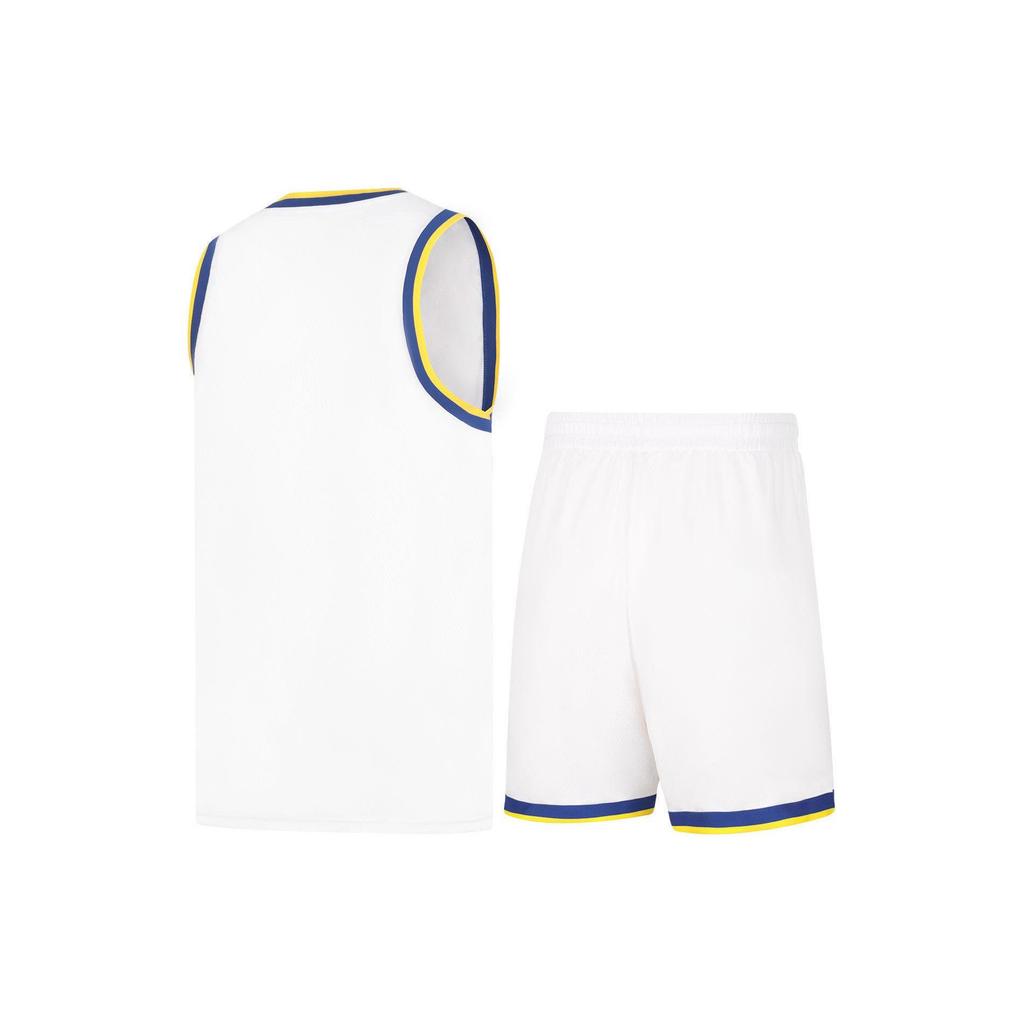 Li Ning Коллекция CBA Баскетбольный костюм Мужской Стандартный Белый AATU017-11