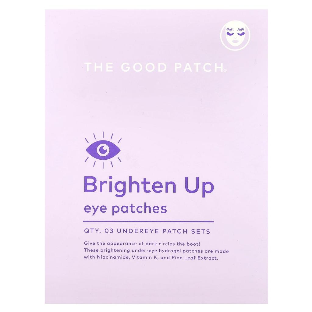 Brightening Up Eye Patch, Set of 3 Patches