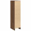 Highboard in Brown Oak Look 11.6 x 13.4 x 47 in (W x D x H) Particle Board