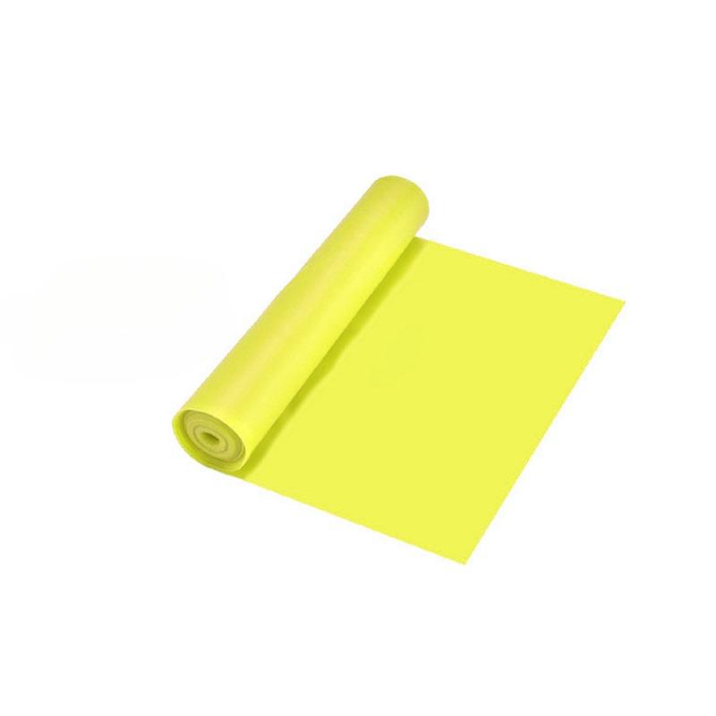 Yoga Pilates Stretch Resistance Band Exercise Fitness Band Training Elastic Exercise Fitness Rubber 150-200cm Natural Rubber Gym