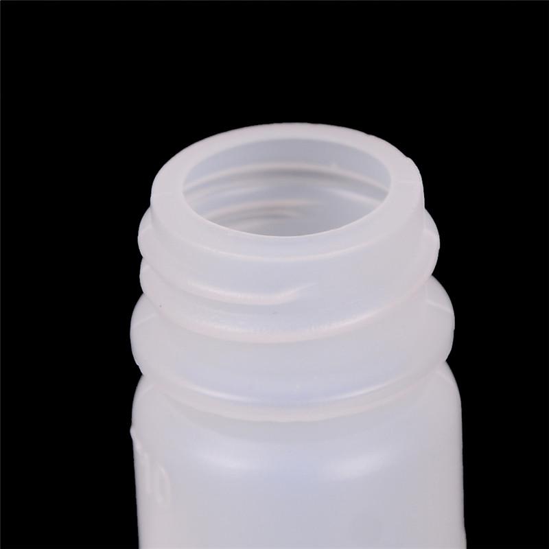 10X 10Ml Plastic Reagent Bottles Medicine Sample Vials Liquid Holder Useful Tool