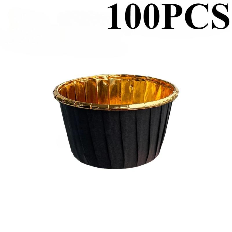 50/100 шт. Маленькая мини-упаковка для кексов, бумажные стаканчики для кексов, обертки для кексов, формочки для выпечки, коробки для кексов, инструменты для самостоятельного приготовления торта, кухонные принадлежности для выпечки