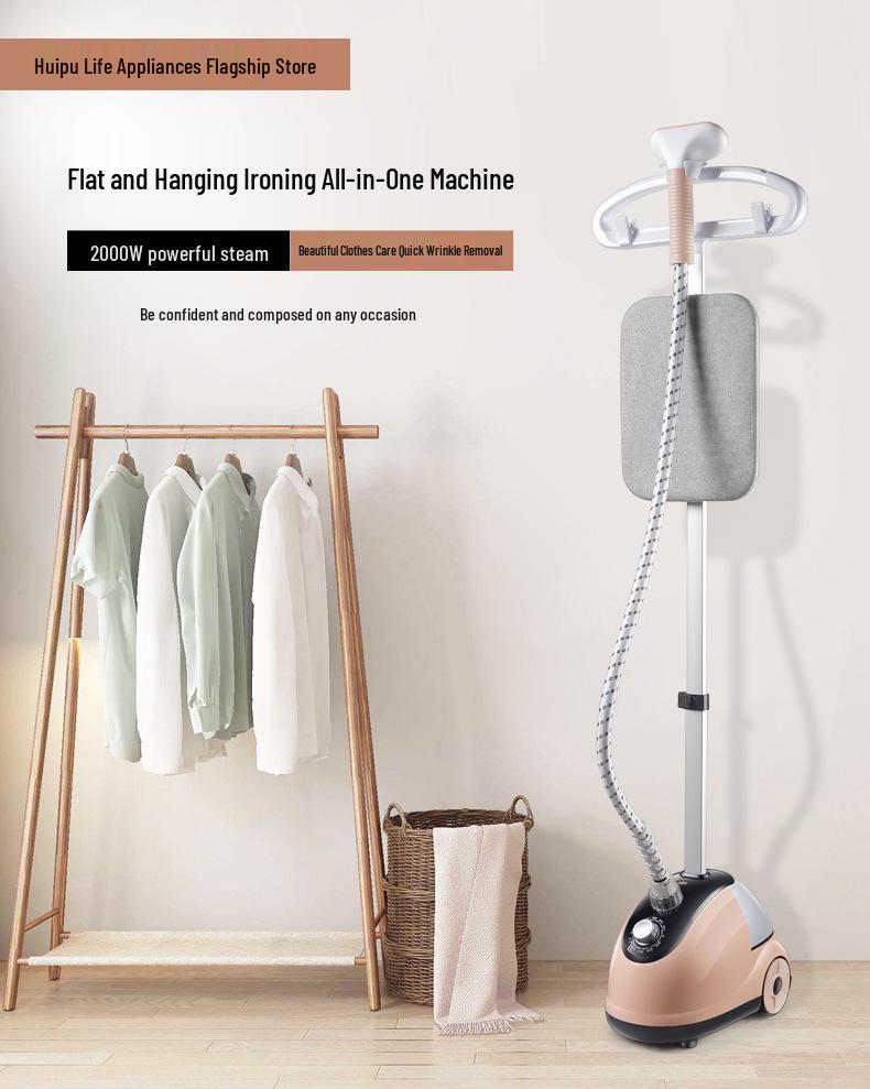 High-Power Multifunctional Garment Steamer: Large Capacity Vertical/Handheld Iron (EU/UK Standard)