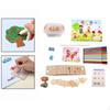 Kids Wooden Drawing Stencils Painting Creative Accessories DIY Art Crafts Stencil