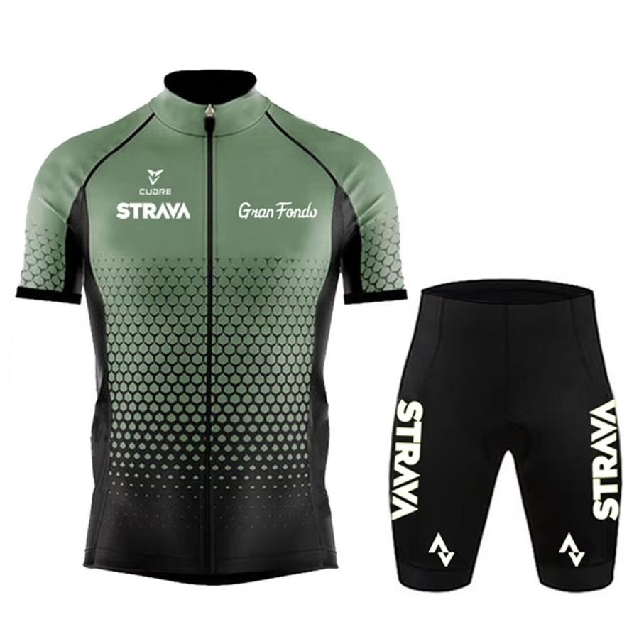 Road Bike Short-sleeved Shorts Light and Close-fitting Cycling Suit, Cycling Event Cycling Suit for Men and Women Summer Breathable Cycling Suit