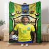 Prince Soccer printed flannel breathable and warm blanket, a stylish home gift, suitable for home, office and bedspread use. 15a166