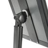 Pedestal Sign Holder, 11 x 17 Inch Vertical and Horizontal Adjustable Poster Stand, Heavy-Duty Floor Standing Sign Holder with Metal Base for Display,