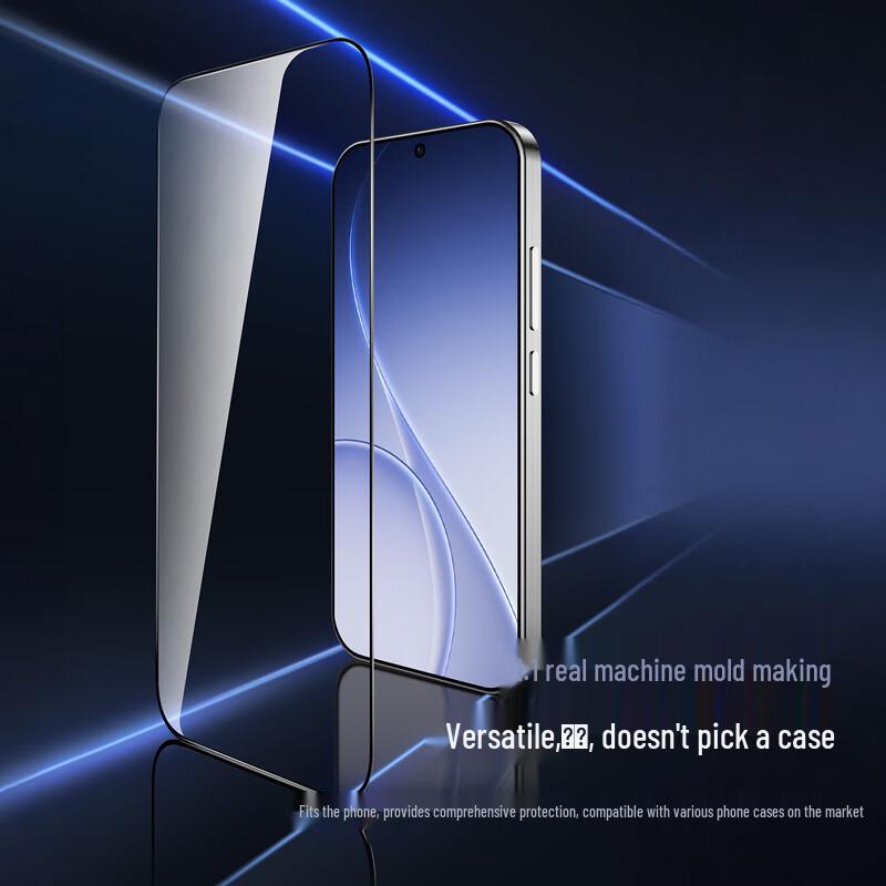 Закаленное стекло для экрана OPPO Reno15 с аппликатором без пыли (2-Pack)