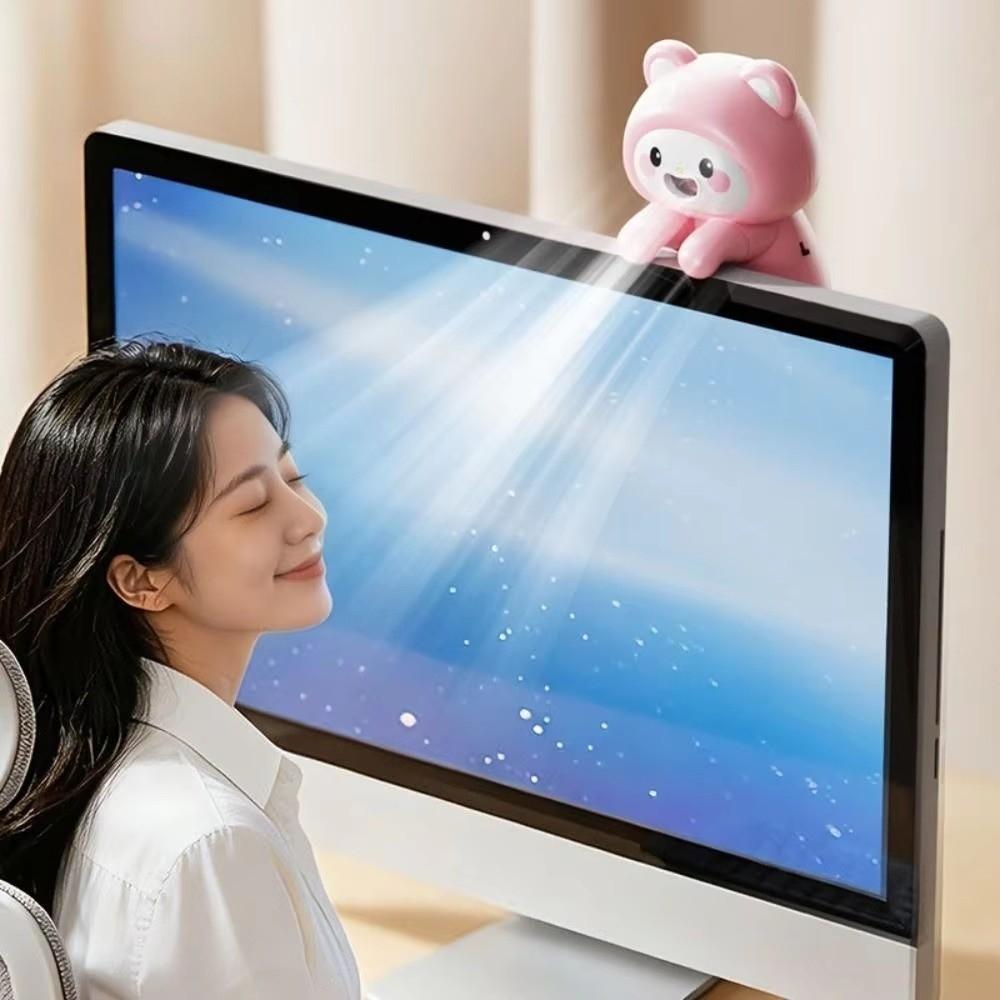 Mini Electric Fan Noodle Cooling Fan ABS Clip-On Fan New Handheld Cooling Fan Hot Food Cooling