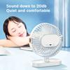 Небольшой настольный USB-вентилятор, портативные вентиляторы с сильным воздушным потоком, бесшумная работа, персональный настольный вентилятор для дома, офиса, спальни