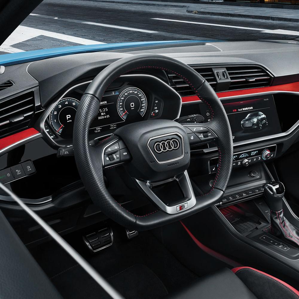 2026 Hot Car Steering Wheel Center Logo Covers Stickers Decoration For AN1 A4L A6L A5 A8L A3 A7 Q3 Q7 Q5 E-TRON A8 A7L Q6 Q8 SQ5 Q5L