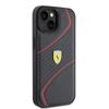 Ferrari Fehcp15Sptwk Iphone 15 6.1 Black/Black Hardcase Twist Metal Logo