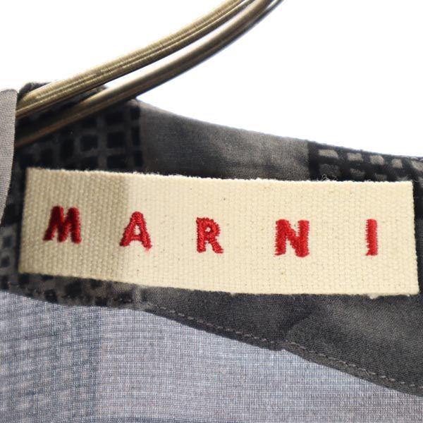 Marni Сделано в Италии Комбинезон с ручками Короткий рукав Цельный 38 Серый Женский Б/у
